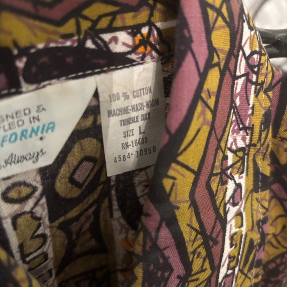 Pendleton Men's Geometric Pattern Shirt - Purple … - image 2